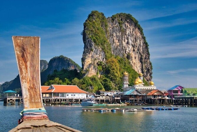 Private James Bond Island Canoeing Long-tail Boat Tour w/ Lunch - Phang Nga Bay National Park by long-tail boat: the view building blocks
