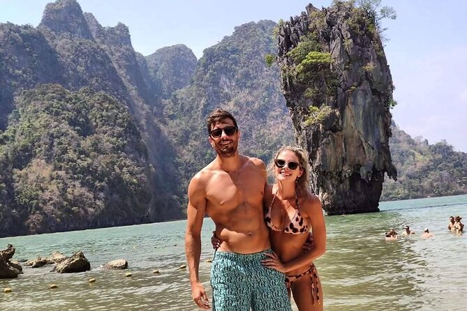 Private James Bond Island Speedboat Adventure Tour w/ Canoeing - Speedboat cruising through Phang Nga Bay National Park