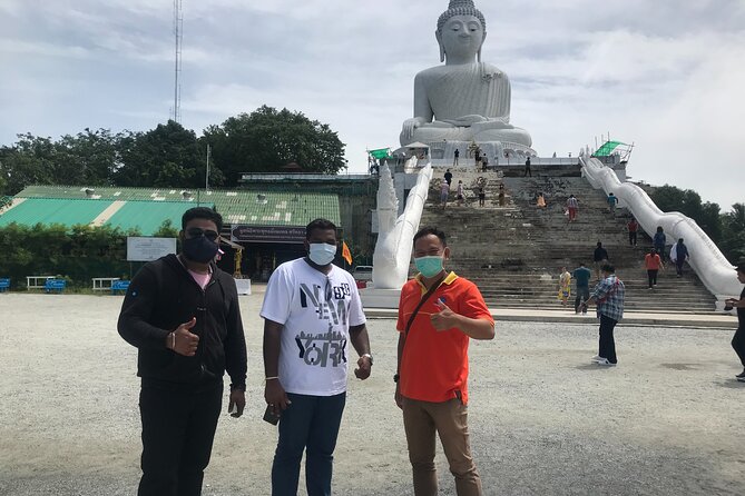 Private local city tour with english speaking driver - Big Buddha Phuket: a famous statue with hilltop presence