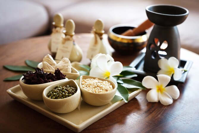 Private Royal Siam Thai Package with Thai Massage in Phuket - The Royal Siam flow: scrub, white mud wrap, then 60-minute Thai massage