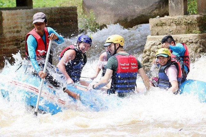 Rafting 5 km, ATV 30 Mins, Fly Fox and Jungle Tour From Phuket - White Water on the Song Phreak River: 5 km of Real Rapids