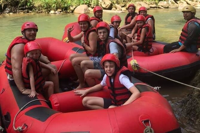 Rafting 7KM & ATV visit monkey cave and waterfall with Lunch - Getting picked up in Phuket: comfort is included, timing can be the variable
