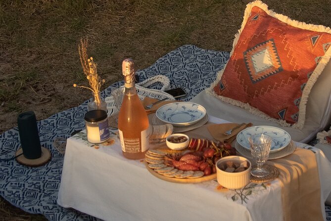Romantic Picnic on a Phuket Beach During Sunset - Charcuterie board and cheese: simple, shareable, and made for sunset