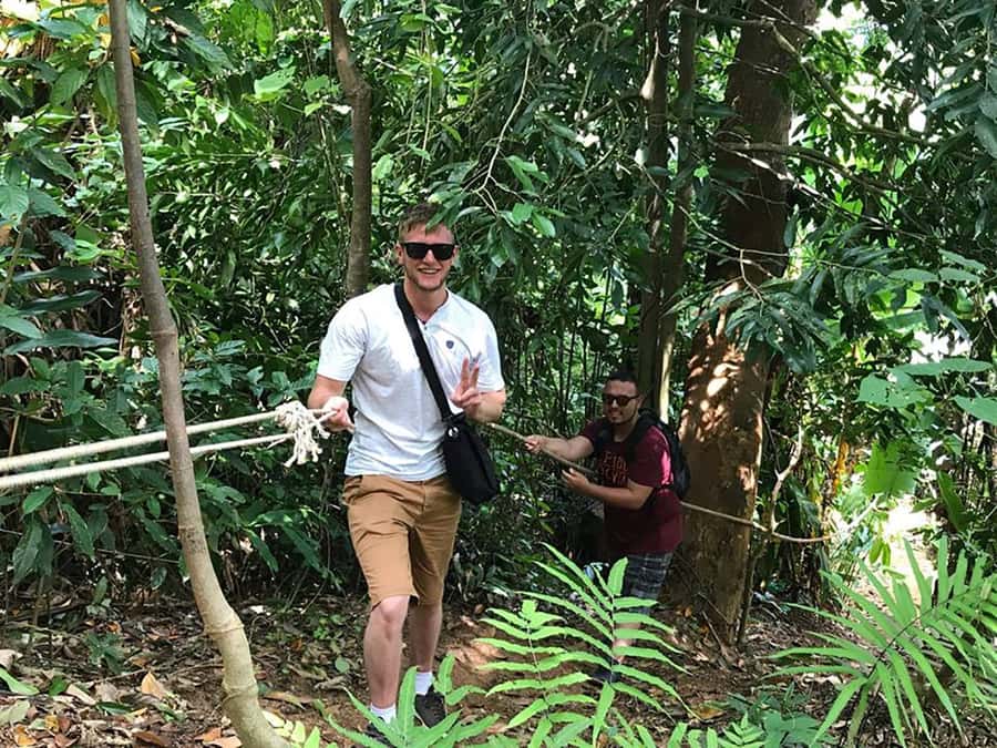Temple and Jungle Trekking tour with Lunch at Farm-to-Table - Jungle Trek + Temples in 5 Hours: Why This Mix Works