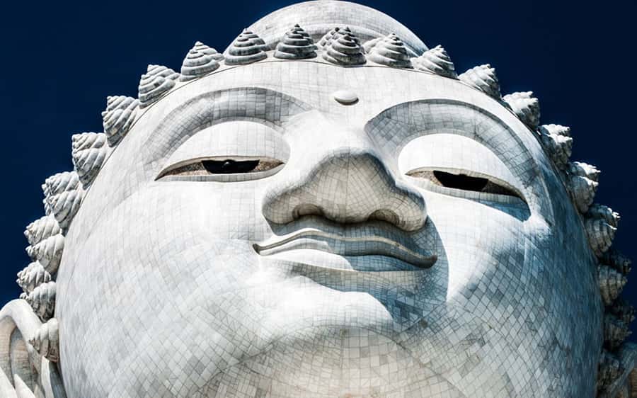Temple and Jungle Trekking tour with Lunch at Farm-to-Table - Big Buddha Hill: The Statue Views Without Entering the Area